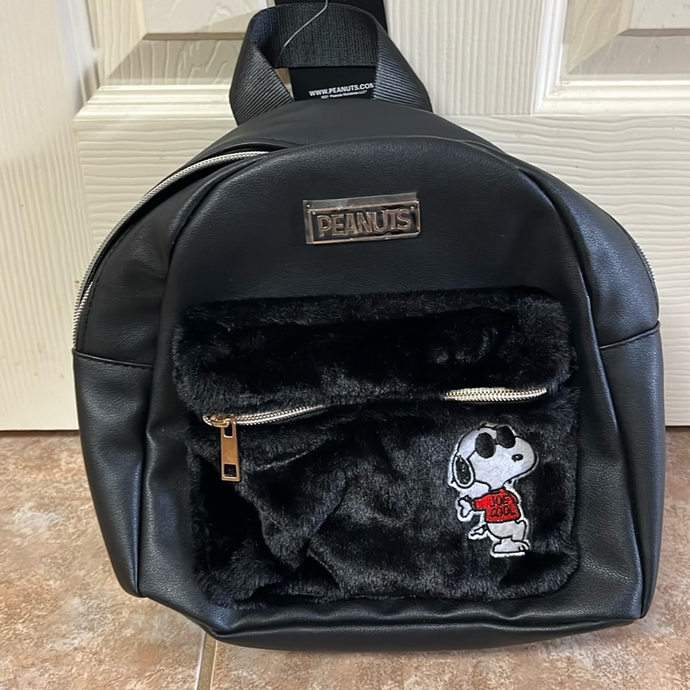 NWT Peanuts Joe cool small backpack
